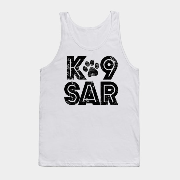 K-9 Search and Rescue Tank Top by Nartissima